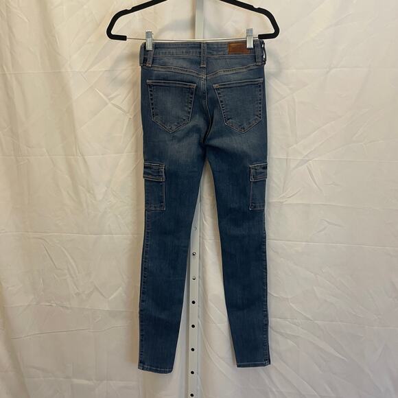 NWT Hollister High Rise Super Skinny - Womens Size: 24R - Blue - Picture 5 of 5